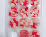 【離乳食 中後期】いちご 冷凍保存作り方4写真