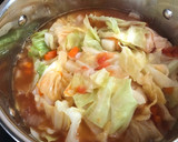 野菜たっぷり簡単トマトスープ(´ε｀ )作り方7写真