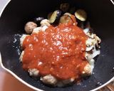 豚薄切り肉でなんちゃってチーズ入り肉団子作り方6写真