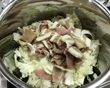 白菜と豚肉のうま煮作り方4写真