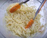 初めてでも簡単！混ぜるだけ☆明太子パスタ作り方4写真