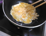 野菜と卵のオイスターソース炒め作り方2写真
