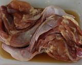 簡単美味♪鶏骨付きもも肉のＩＨグリル焼き作り方2写真