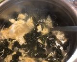 台湾料理★のり玉スープ(紫菜蛋花湯）作り方4写真