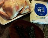 【キャンプ飯】ダッチオーブンで丸鶏の塩釜作り方1写真