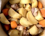 簡単♪コク旨！鶏じゃが／黄金比の肉じゃが作り方5写真