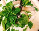 ブナクイーンとシーフードのクリームパスタ作り方4写真
