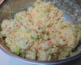 3種の野菜とチーズの米粉パン作り方3写真