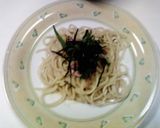 イカの塩辛スパゲティ作り方4写真