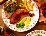 オールスパイスが華かに香るローストチキン作り方10写真