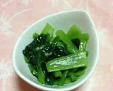 白だし×わさび【小松菜のお浸し】常備菜作り方6写真