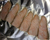 あたただしで秋鮭とコーンの炊き込みご飯作り方1写真
