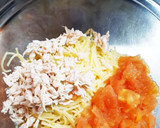 離乳食完了期　ささみトマトパスタ　冷凍作り方4写真