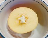(つまようじ)=(くり抜き)な焼きりんご作り方3写真