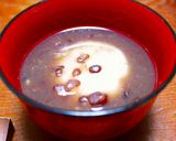 お正月に。抹茶黒豆おからチーズケーキ作り方26写真