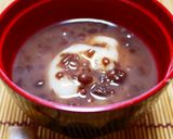 お正月に。抹茶黒豆おからチーズケーキ作り方25写真