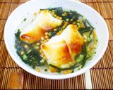 お正月に。抹茶黒豆おからチーズケーキ作り方24写真
