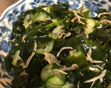 わかめときゅうりのジャコ醤油和え作り方3写真