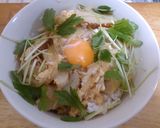 めんつゆで簡単！！木の葉丼作り方6写真