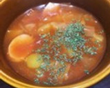 トマト缶で簡単！具だくさんミネストローネ作り方9写真