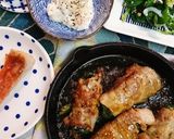 ちぢみほうれん草豚バラ巻き作り方6写真