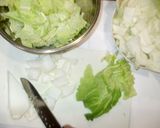 白菜のにんにく味噌鍋♪簡単豚肉で作り方2写真