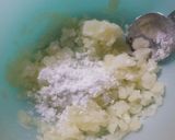 離乳食初期～　お正月＊餡かけポテトもち＊作り方3写真