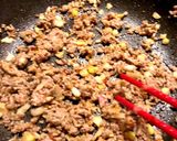 余ったひき肉で ピリ辛肉そぼろ作り方2写真