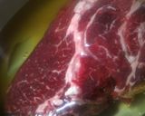 牛肉２キロの「油煮」、食べ方２通りあり！作り方2写真