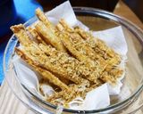 簡単 かつお香る長芋の和風フライドポテト作り方4写真