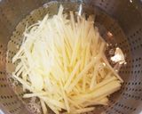 韓国料理　じゃがいも炒め作り方1写真
