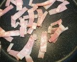 簡単☆ほうれん草とベーコンのタルタル炒め作り方1写真