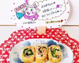 ポタージュの素でハムの卵焼き作り方9写真