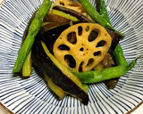 めんつゆで簡単和食！野菜の揚げ浸し作り方6写真