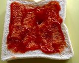 食パンで★Ｗチーズのオープンサンド作り方1写真
