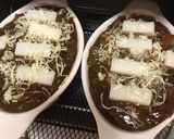 残りのビーフシチュー活用術♪餅入りドリア作り方4写真