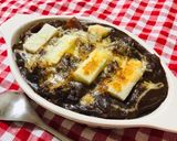 残りのビーフシチュー活用術♪餅入りドリア作り方5写真