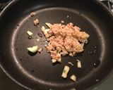 シーチキンクリームソースのドリア作り方1写真