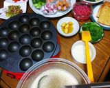 ☺️材料4つ♦️タコ焼き焼き♦️☺️生地作り方2写真