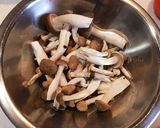 小松菜と油揚げとしめじのお味噌汁作り方2写真