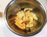 小松菜と油揚げとしめじのお味噌汁作り方4写真