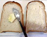 チーズ入りふわふわたまごのオープンサンド作り方2写真