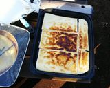 BBQメニューOpenフルーツPie☺️作り方1写真