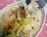 チキンとほうれん草のとろりパスタグラタン作り方12写真