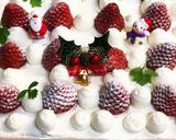 ホーロートレイでクリスマスケーキ作り方13写真