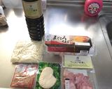焼うどんミックスパスタ風!(^^)!作り方1写真