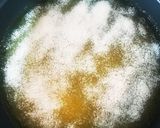 型抜きなし。銀杏の葉みたいな扇形の琥珀糖作り方4写真
