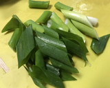 九条ネギと白菜とキノコと豚肉の和風スープ作り方5写真
