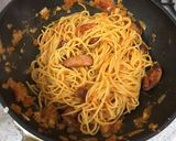 トマトソースパスタ作り方4写真