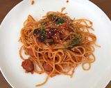 トマトソースパスタ作り方5写真